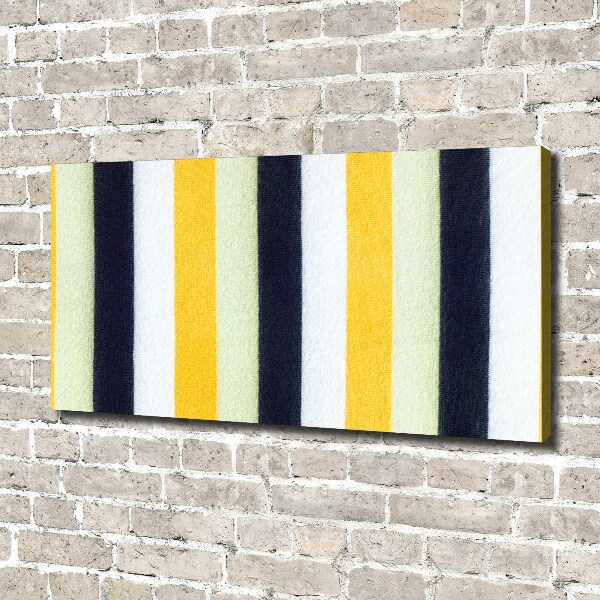 Foto canvas Gestreepte achtergrond