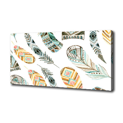 Foto op canvas Etnische veren