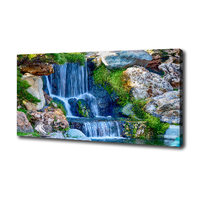 Foto canvas Waterval