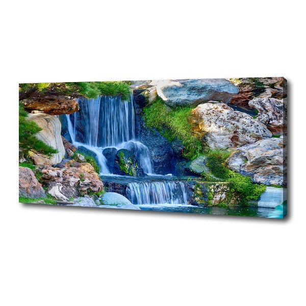Foto canvas Waterval