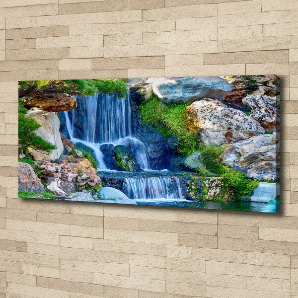 Foto canvas Waterval