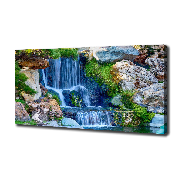 Foto canvas Waterval