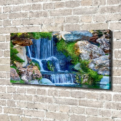 Foto canvas Waterval