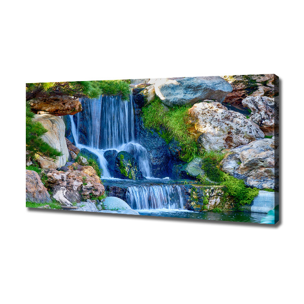 Foto canvas Waterval