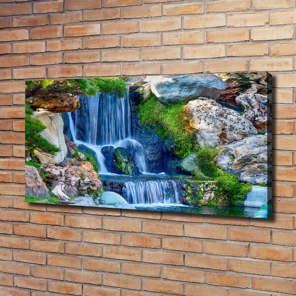 Foto canvas Waterval