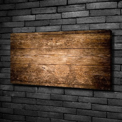 Foto op canvas Houten achtergrond