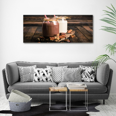 Schilderij op canvas Cocktails in potjes