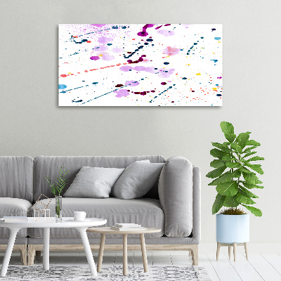 Schilderij op canvas Abstracte vlekken