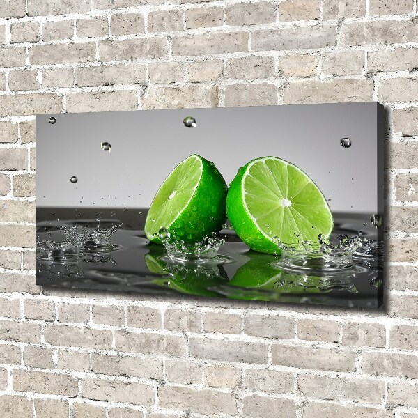 Foto op canvas Kalk in water
