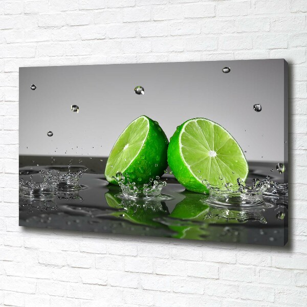 Foto op canvas Kalk in water