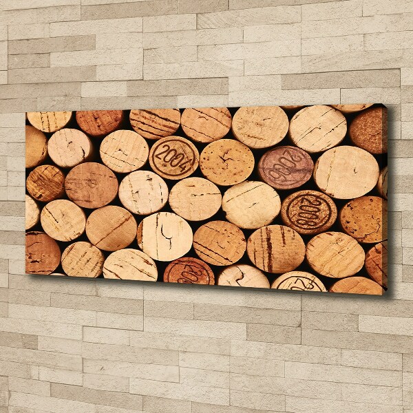 Canvas schilderij Wijnkurken