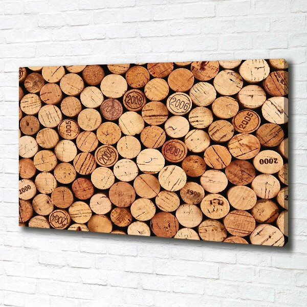 Canvas schilderij Wijnkurken