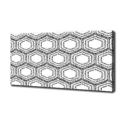 Foto op canvas Geometrische achtergrond