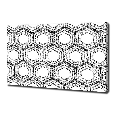 Foto op canvas Geometrische achtergrond