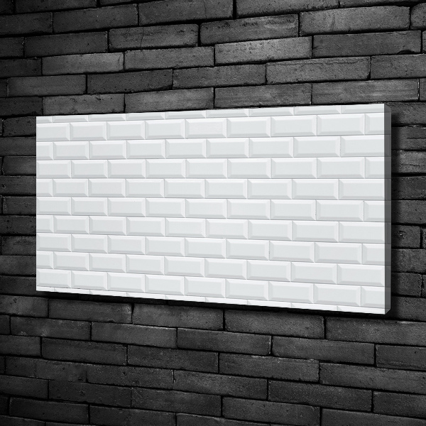 Canvas foto Keramische wand