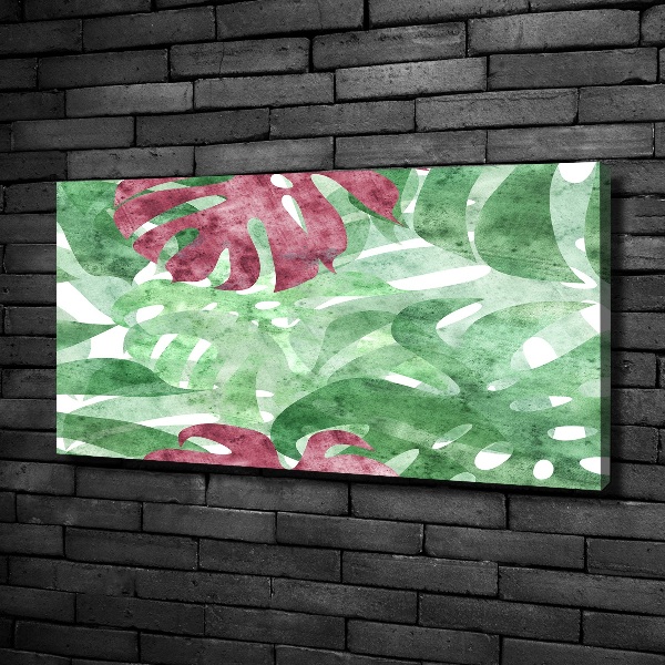 Foto op canvas Monstera