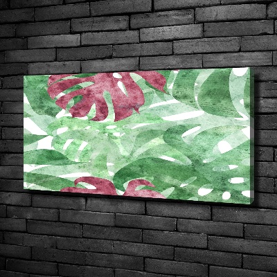 Foto op canvas Monstera