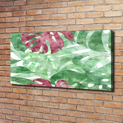 Foto op canvas Monstera