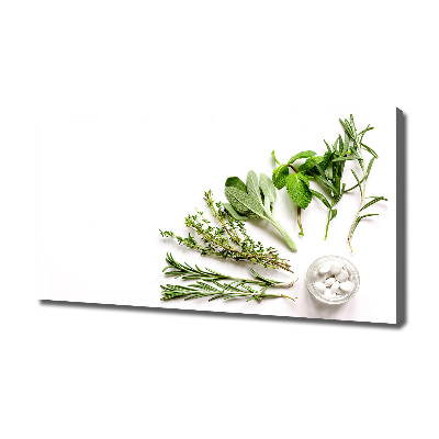 Schilderij op canvas Kruiden
