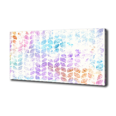 Canvas schilderij Kleurrijke bladeren