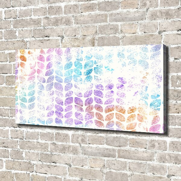 Canvas schilderij Kleurrijke bladeren