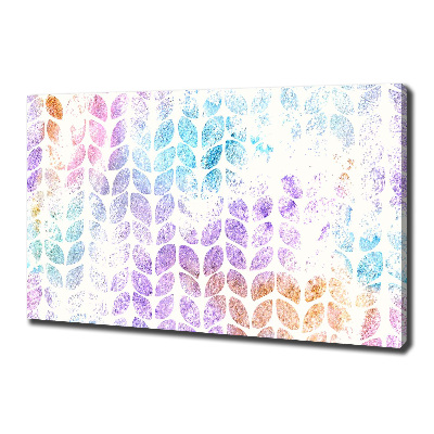 Canvas schilderij Kleurrijke bladeren