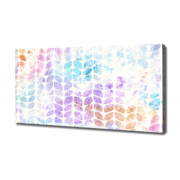 Canvas schilderij Kleurrijke bladeren