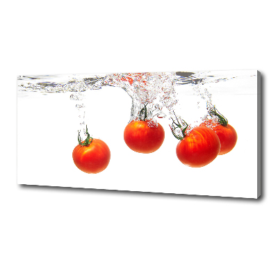Foto canvas Tomaten onder water