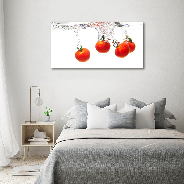 Foto canvas Tomaten onder water