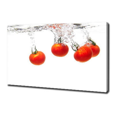 Foto canvas Tomaten onder water