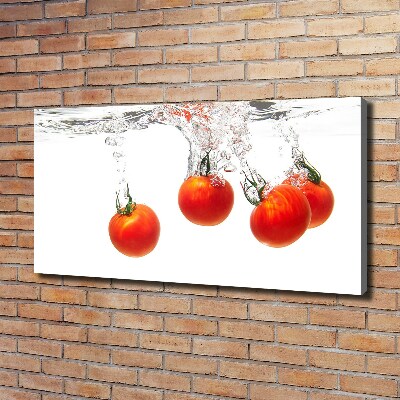 Foto canvas Tomaten onder water