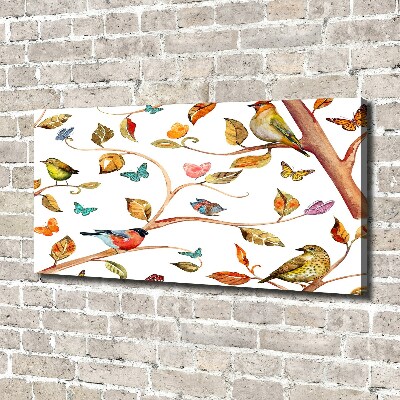 Foto op canvas Vogels en vlinders