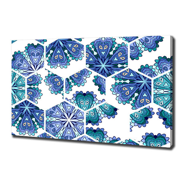 Canvas foto Mandala-elementen