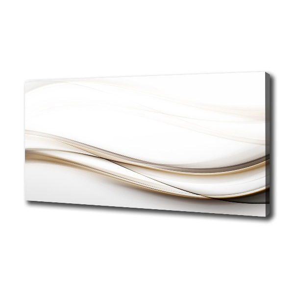 Foto op canvas Abstracte golven