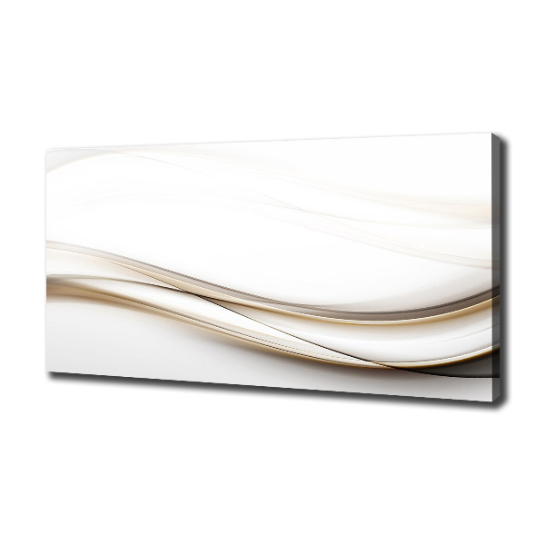 Foto op canvas Abstracte golven