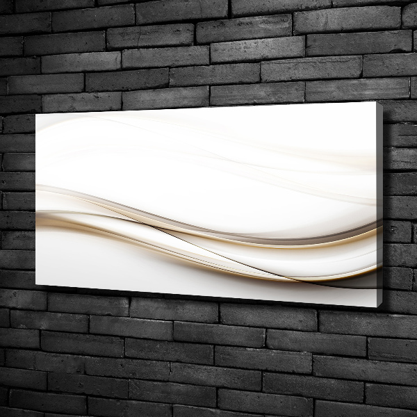 Foto op canvas Abstracte golven