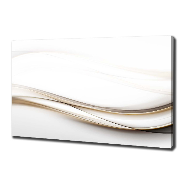 Foto op canvas Abstracte golven