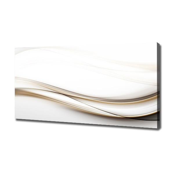 Foto op canvas Abstracte golven