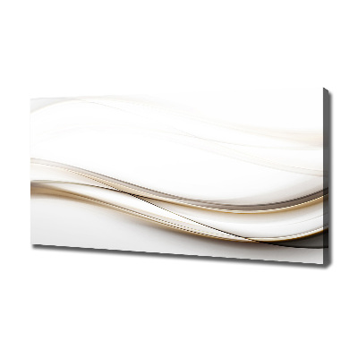 Foto op canvas Abstracte golven