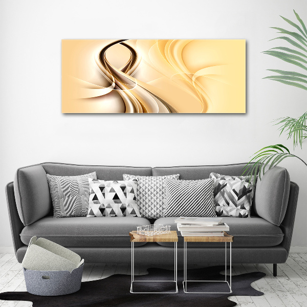 Canvas foto Abstracte golven