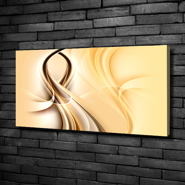 Canvas foto Abstracte golven