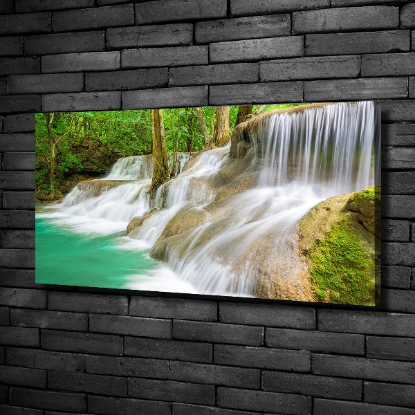 Canvas schilderij Watervallen