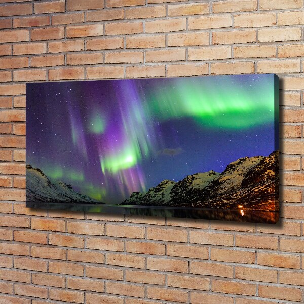 Foto op canvas Noorderlicht