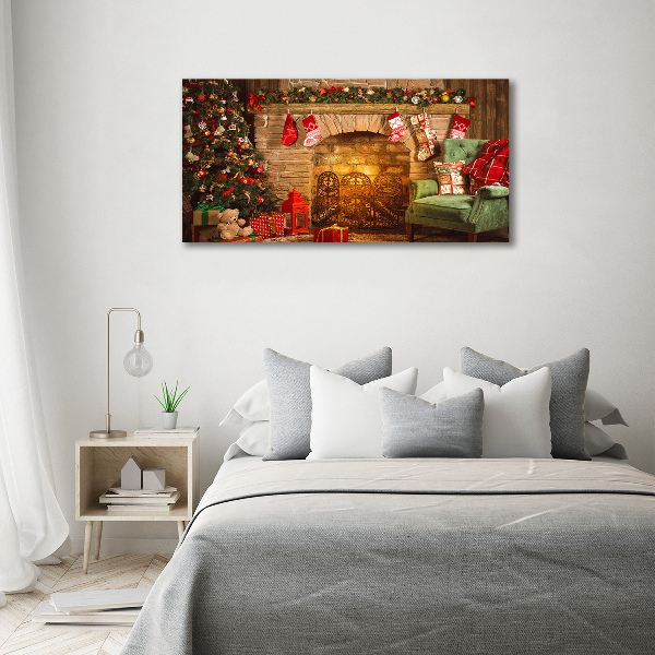 Canvas schilderij Kerstversieringen