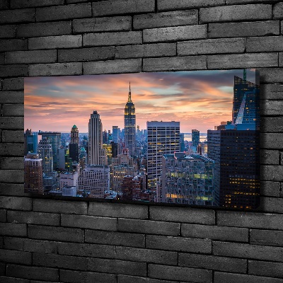 Canvas schilderij Manhattan, New York