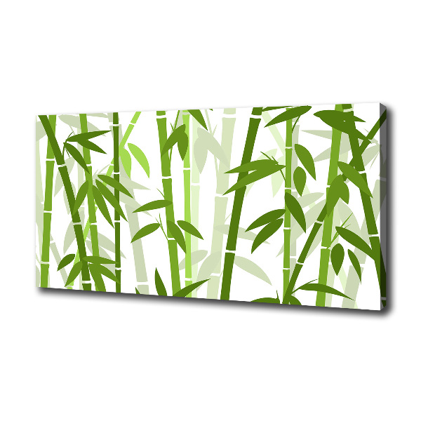 Schilderij op canvas Bamboe
