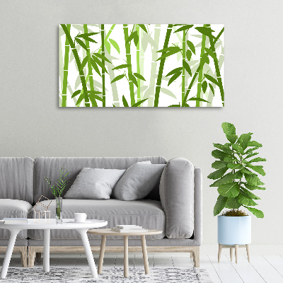 Schilderij op canvas Bamboe