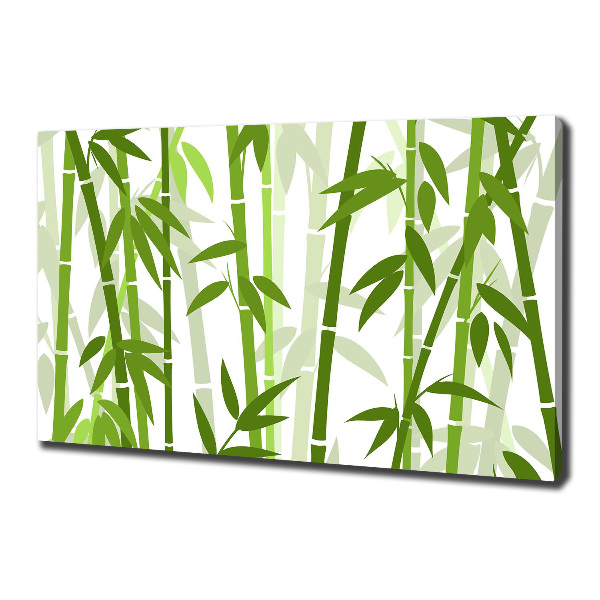 Schilderij op canvas Bamboe