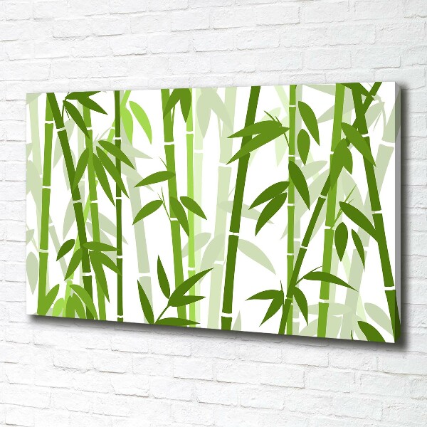 Schilderij op canvas Bamboe
