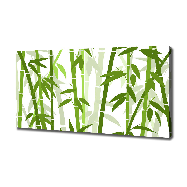 Schilderij op canvas Bamboe